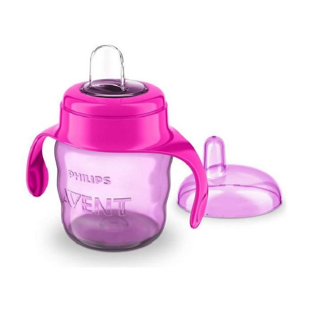 AVENT SPORTS CUP 6M + 200ML - PINK